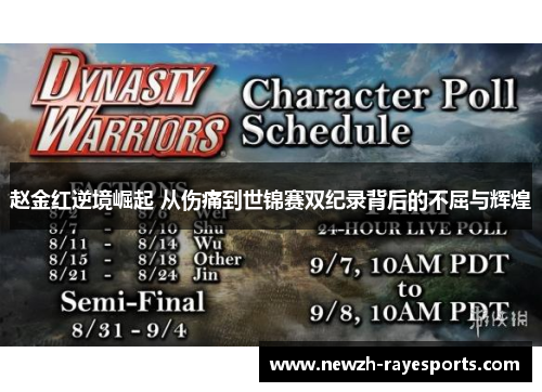 赵金红逆境崛起 从伤痛到世锦赛双纪录背后的不屈与辉煌 赵金红逆境崛起 从伤痛到世锦赛双纪录背后的不屈与辉煌